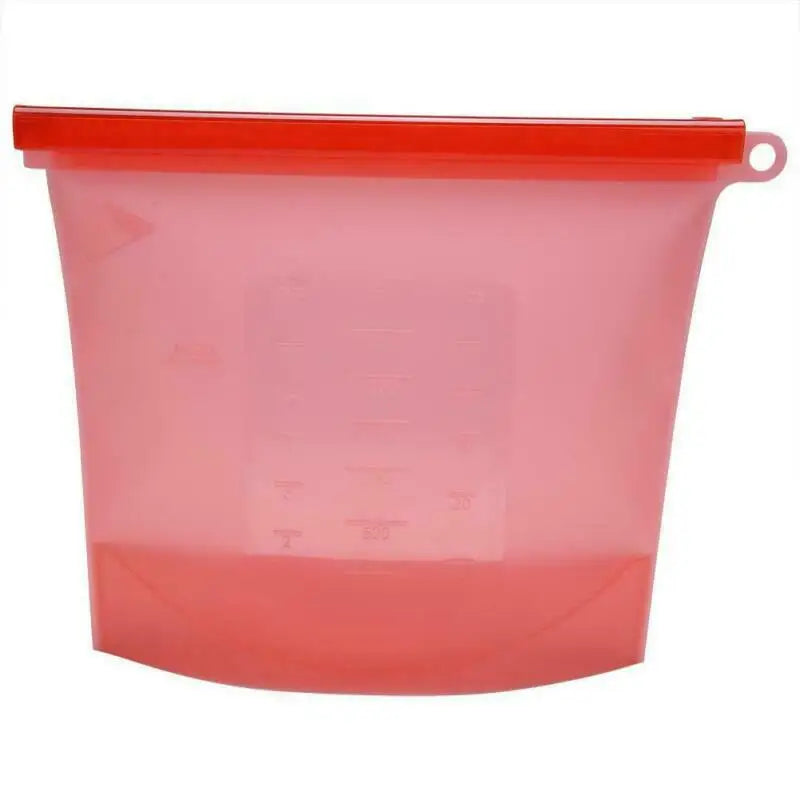 1000ml Herbruikbare siliconen opbergzakjes