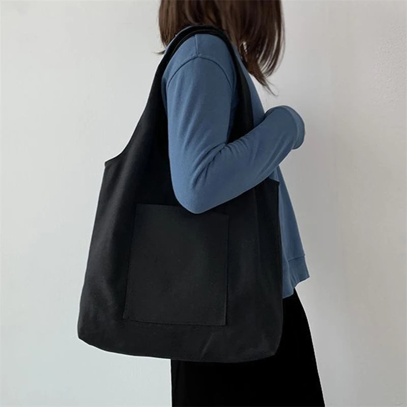 Herbruikbare canvas boodschappentas